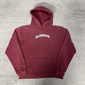 Rare Vintage 90s Faded Red Alabama Crimson Tide Men's Sweatshirt Size Large